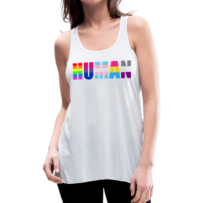 LGBTQ HUMAN Equality Women's Premium Flowy Tank Tops - Mr.SWAGBEAST