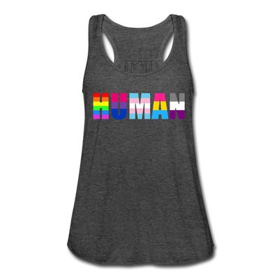 LGBTQ HUMAN Equality Women's Premium Flowy Tank Tops - Mr.SWAGBEAST