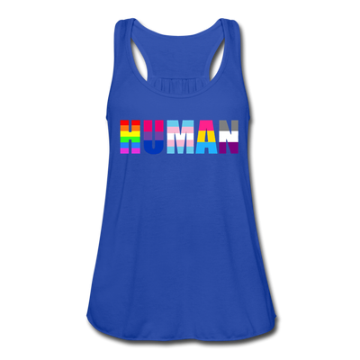 LGBTQ HUMAN Equality Women's Premium Flowy Tank Tops - Mr.SWAGBEAST