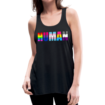 LGBTQ HUMAN Equality Women's Premium Flowy Tank Tops - Mr.SWAGBEAST