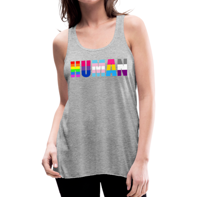 LGBTQ HUMAN Equality Women's Premium Flowy Tank Tops - Mr.SWAGBEAST