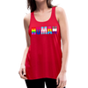 LGBTQ HUMAN Equality Women's Premium Flowy Tank Tops - Mr.SWAGBEAST