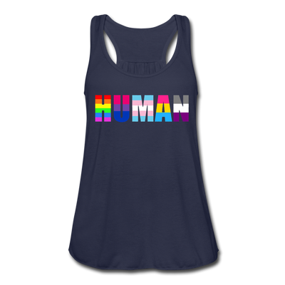 LGBTQ HUMAN Equality Women's Premium Flowy Tank Tops - Mr.SWAGBEAST