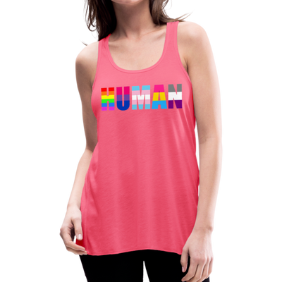 LGBTQ HUMAN Equality Women's Premium Flowy Tank Tops - Mr.SWAGBEAST