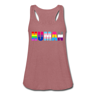 LGBTQ HUMAN Equality Women's Premium Flowy Tank Tops - Mr.SWAGBEAST