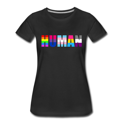 LGBTQ HUMAN Equality Women's Premium T-Shirt - Mr.SWAGBEAST