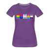 LGBTQ HUMAN Equality Women's Premium T-Shirt - Mr.SWAGBEAST