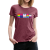 LGBTQ HUMAN Equality Women's Premium T-Shirt - Mr.SWAGBEAST