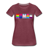 LGBTQ HUMAN Equality Women's Premium T-Shirt - Mr.SWAGBEAST