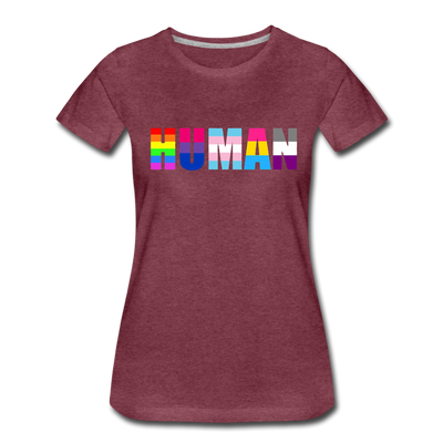 LGBTQ HUMAN Equality Women's Premium T-Shirt - Mr.SWAGBEAST