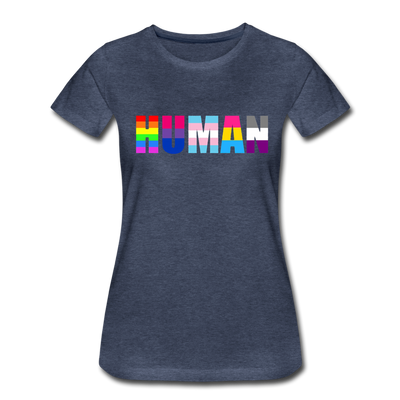 LGBTQ HUMAN Equality Women's Premium T-Shirt - Mr.SWAGBEAST