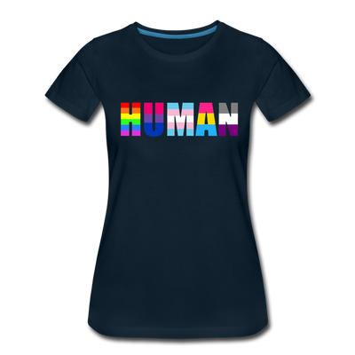 LGBTQ HUMAN Equality Women's Premium T-Shirt - Mr.SWAGBEAST