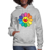 LGBTQ Rainbow Flower Women's Premium Pullover Hoodie - Mr.SWAGBEAST