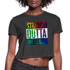 Straight Outta The Closet LGBTQ Pride Women’s Cropped T-Shirt - Mr.SWAGBEAST