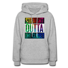 Straight Outta The Closet LGBTQ Pride Women’s Premium Pullover Hoodie - Mr.SWAGBEAST