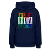 Straight Outta The Closet LGBTQ Pride Women’s Premium Pullover Hoodie - Mr.SWAGBEAST