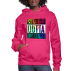 Straight Outta The Closet LGBTQ Pride Women’s Premium Pullover Hoodie - Mr.SWAGBEAST