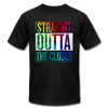 Straight Outta The Closet LGBTQ Pride Men's/Unisex Premium Adult T-Shirt - Mr.SWAGBEAST