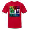 Straight Outta The Closet LGBTQ Pride Men's/Unisex Premium Adult T-Shirt - Mr.SWAGBEAST