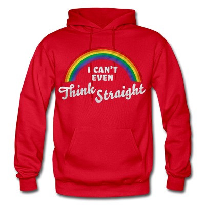 I Can't Even Think Straight LGBTQ Pride Rainbow Men's/Unisex Premium Adult Pullover Hoodie - Mr.SWAGBEAST