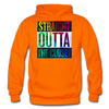 Straight Outta The Closet LGBTQ Pride Men's/Unisex Premium Adult Pullover Hoodie - Mr.SWAGBEAST