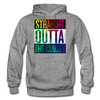 Straight Outta The Closet LGBTQ Pride Men's/Unisex Premium Adult Pullover Hoodie - Mr.SWAGBEAST