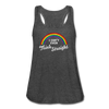 I Can't Even Think Straight LGBTQ Pride Rainbow Women’s Flowy Tank Top - Mr.SWAGBEAST