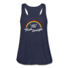 I Can't Even Think Straight LGBTQ Pride Rainbow Women’s Flowy Tank Top - Mr.SWAGBEAST