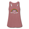 I Can't Even Think Straight LGBTQ Pride Rainbow Women’s Flowy Tank Top - Mr.SWAGBEAST