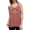 I Can't Even Think Straight LGBTQ Pride Rainbow Women’s Flowy Tank Top - Mr.SWAGBEAST