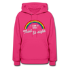 I Can't Even Think Straight LGBTQ Pride Rainbow Women’s Premium Pullover Adult Hoodie - Mr.SWAGBEAST