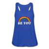 Be You LGBTQ Pride Rainbow Women’s Premium Adult T-Shirt - Mr.SWAGBEAST