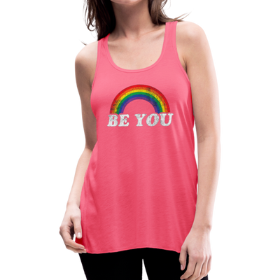 Be You LGBTQ Pride Rainbow Women’s Premium Adult T-Shirt - Mr.SWAGBEAST