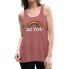 Be You LGBTQ Pride Rainbow Women’s Premium Adult T-Shirt - Mr.SWAGBEAST