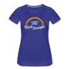 I Can't Even Think Straight LGBTQ Pride Rainbow Women’s Premium T-Shirt - Mr.SWAGBEAST