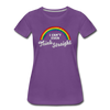 I Can't Even Think Straight LGBTQ Pride Rainbow Women’s Premium T-Shirt - Mr.SWAGBEAST