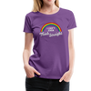 I Can't Even Think Straight LGBTQ Pride Rainbow Women’s Premium T-Shirt - Mr.SWAGBEAST