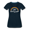 I Can't Even Think Straight LGBTQ Pride Rainbow Women’s Premium T-Shirt - Mr.SWAGBEAST