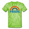 LGBTQ Pride Rainbow Men/Unisex Premium Tie Dyed T-shirt - Mr.SWAGBEAST