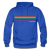 LGBTQ Rainbow Pride Flag Stripes Love Wins Men's/Unisex Premium Adult Pullover Hoodie - Mr.SWAGBEAST