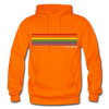 LGBTQ Rainbow Pride Flag Stripes Love Wins Men's/Unisex Premium Adult Pullover Hoodie - Mr.SWAGBEAST