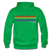 LGBTQ Rainbow Pride Flag Stripes Love Wins Men's/Unisex Premium Adult Pullover Hoodie - Mr.SWAGBEAST