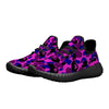 Blue Purple B Ape Camo Pattern Premium Sneakers - Mr.SWAGBEAST