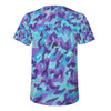 Teal Purple Leopard Camo All Over Print Men /Unisex Premium T-Shirt - Mr.SWAGBEAST