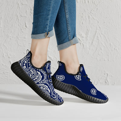 Blue Crip Bandana Premium Sneakers - Mr.SWAGBEAST