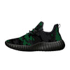 Digitized Green and Black Camo Premium Sneakers - Mr.SWAGBEAST
