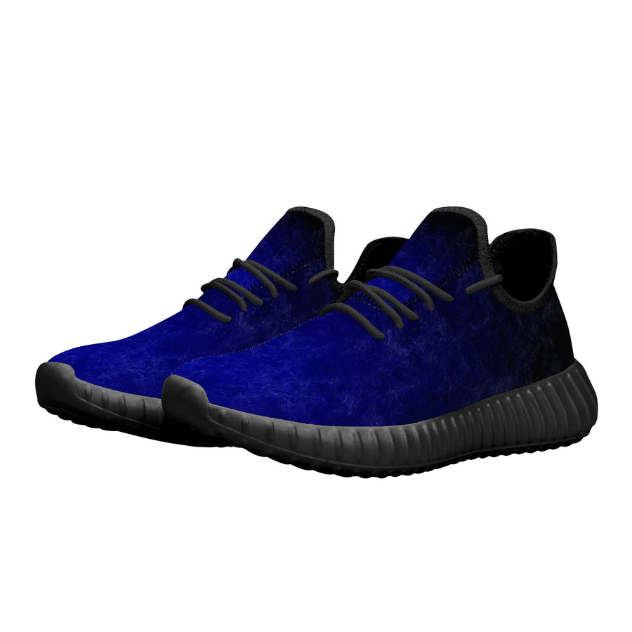 Blue to Black Fade Premium Sneakers - Mr.SWAGBEAST