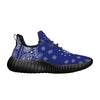 Classic Blue Crip Bandana Premium Sneakers - Mr.SWAGBEAST