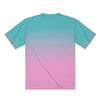 Teal faded to Pink Men's/Unisex All Over Print T-Shirt - Mr.SWAGBEAST