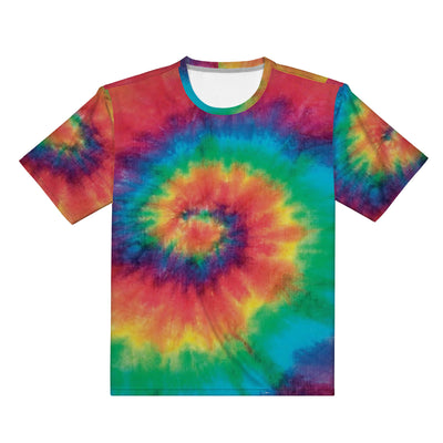 Rainbow Swirl Tie Dye Men's/Unisex Premium T-shirt - Mr.SWAGBEAST